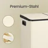 SONGMICS Mülleimer Küche, 2 x 30 Liter, 2 Fächer, Produktbild-Vorschau 5