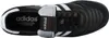 A top-down view of a black Adidas soccer shoe. Anteprima dell’immagine prodotto