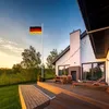 tectake® Aluminium Fahnenmast wetterfest inklusive Seilzug Produktbild-Vorschau 7