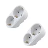 AIORBER 2er Set steckdosenadapter 2fach, Vertikal Produktbild-Vorschau 1