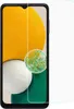 A screen protector is shown on top of a smartphone. Produktbild-Vorschau