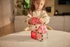 Cleverclixx Glitter Tiles Pack Transparent Rosa 16 Teile, Produktbild-Vorschau 6