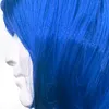 Oblique Unique Perücke Bob Kurzhaar Frisur blau für Damen Produktbild-Vorschau 3