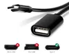 subtel Cavo OTG USB-C (Tipo-C) compatibile con Samsung Anteprima dell’immagine prodotto 3