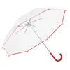 Ø100 cm REGENSCHIRM Automatik Stabil Transparent Produktbild-Vorschau 2
