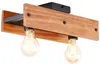 BRILLIANT Calandra Deckenleuchte 2 flammig schwarz Holz Produktbild-Vorschau 2