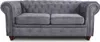 Sofa Chesterfield Asti 2-Sitzer, Couchgarnitur 2-er, Produktbild-Vorschau 1