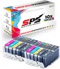 10er Multipack Set kompatibel für Canon Pixma TR8550 Produktbild-Vorschau 7