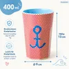 Rice Großer Becher - Rot - Anchor Print Melamin Produktbild-Vorschau 3