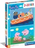 Puzzle Clementoni 2x20 SuperKolor Peppa Pig 24797 Náhled obrázku produktu 3