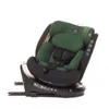 A green and black car seat against a white background. Produktbild-Vorschau