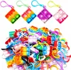 (vierkant) pop push it fidget toy - Set van 40 - Mini Productafbeelding-voorbeeld 1