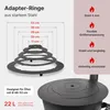 Adapter - Ringe für Eintopfofen 48-52 cm Utschak Herdplatte Produktbild-Vorschau 2