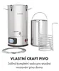 Klarstein Mashfest, 5dílná sada na vaření piva, 1500/3000 Náhled obrázku produktu 4
