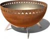 Focolare in acciaio Corten - Girevole e con ventilazione Anteprima dell’immagine prodotto 1
