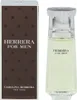A product shot of Carolina Herrera Herrera For Men eau de Toilette and its packaging. Anteprima dell’immagine prodotto