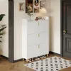 okwish Schuhschrank  Schuhregal Schuhkommode mit 3 Klappen, Produktbild-Vorschau 9