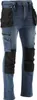 Arbeitshose, Strech Jeans, marine/schwarz Gr. L/XL Produktbild-Vorschau 2