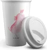Mr. & Mrs. Panda Thermobecher Axolotl Tanzen - Weiß - Produktbild-Vorschau 2