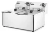 Friteuse 'Blue Line'  2 x 8   Liter; Die Friteuse ist aus Produktbild-Vorschau 3