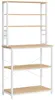Küchenregal LORANO 167x80 cm, weiß/Eichendekor Produktbild-Vorschau 1