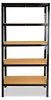 shelfplaza BLACK 180x80x30 cm ťažký regál v čierna s 5 Náhľad obrázku produktu 5
