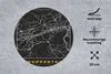 MuchoWow® Mauspad Mousepad Stadtplan - Deutschland - Gold - Produktbild-Vorschau 2