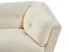 BELIANI Sofa Weiß 3-Sitzer aus Bouclé Stoff mit Steppungen Produktbild-Vorschau 8