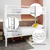 Sweiko Twin sur Twin lit superposé en métal pour enfants Voir les images du produit 14