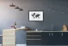MuchoWow® MuchoWow® Gerahmtes Poster Weltkarte - Briefe - Produktbild-Vorschau 2