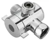 1/2 Zoll 3-Wege T-Adapter Bad Dusche Kopf Arm montiert Produktbild-Vorschau 2