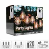 The image shows the packaging for a set of party lights, with a close-up view of the lights themselves on the front of the box. Podgląd zdjęcia produktu