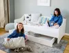 Kinderbett Jugendbett 80x160 mit Matratze Rausfallschutz & Produktbild-Vorschau 6