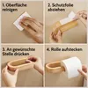 Bamboo Toiletrolhalter | Holz Toilettenpapierhalter | Produktbild-Vorschau 4