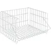 Metaltex Bernina Draadmand Stapelbaar 34x27x20 cm Wit Náhled obrázku produktu 1