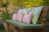 H.O.C.K. Sparkle Outdoor Kissen 40x30cm coral rot Produktbild-Vorschau 2
