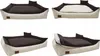 Hundebett für große Hunde - Hundesofa mit Wendekissen Produktbild-Vorschau 6