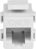 STARTECH.COM White Cat 6 RJ45 Keystone Jack Network Coupler Produktbild-Vorschau 2