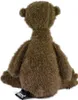 The back of a brown teddy bear is shown against a white background. Podgląd zdjęcia produktu