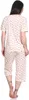 Damen Pyjama 3/4 Hose & Shirt Schlafanzug Hausanzug Sommer; Produktbild-Vorschau 3