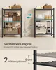SONGMICS Standregal aus Stahl mit 3 Ebenen, Robustes Produktbild-Vorschau 3