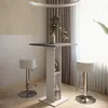 Set di tavoli da bar Vicco Repose Bianco/antracite 65 x 65 Anteprima dell’immagine prodotto 4