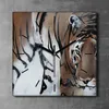 Coloray Uhr auf Leinwand 30x30 cm Wand Uhr Dekoration Produktbild-Vorschau 2