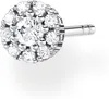 Thomas Sabo Einzel Ohrstecker weiße Steine silber Produktbild-Vorschau 1