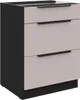 Küchen Unterschrank 60 cm Küche ARONA Kaschmir beige matt + Produktbild-Vorschau 1