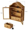 MODFU Retro Wandschrank mit geschwungenem Wellendach, Produktbild-Vorschau 6