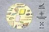 MuchoWow® Mauspad Mousepad Schule - Muster - Bleistift Produktbild-Vorschau 2
