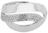 925/- Echt Silber Damenring "Doria", Zirkoniabesatz, Produktbild-Vorschau 3