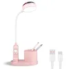 LED Schreibtischlampe, Nachttischlampe mit Stifthalter Produktbild-Vorschau 1