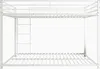 Łóżko piętrowe dla dzieci Fortuna Lai - białe - 140x200cm Podgląd zdjęcia produktu 5